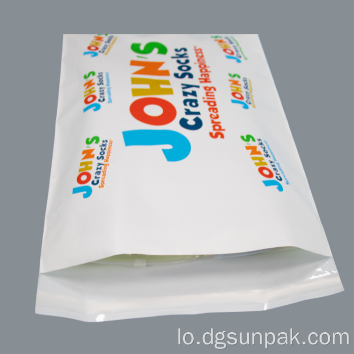 ການຫຸ້ມຫໍ່ poly-mailer custom logo bags mailing bags